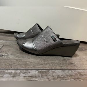 Anne Klein Sport Slide On Wedge Heel Sandals